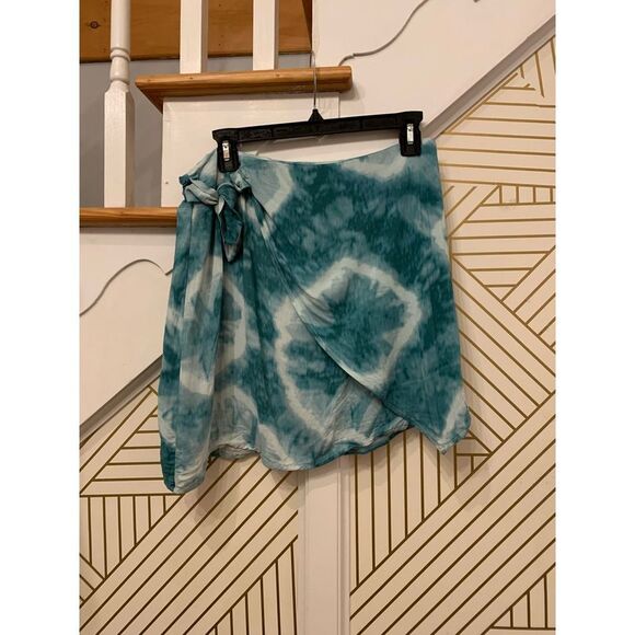 Sadie & Sage Tie Dye Wrap Skirt Size Large - Picture 1 of 9